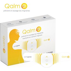 Paingone Qalm | Voorkomt en verlicht migraine | behandeling van migraine, migraineaanvallen | Voorkomt en verlicht hoofdpijn | snelle, medicijnvrije verlichting | klinisch bewezen