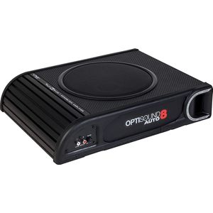 Vibe Optisound Auto 8A - Autosubwoofer - Actieve Underseat Slimline Subwoofer - 900 Watt