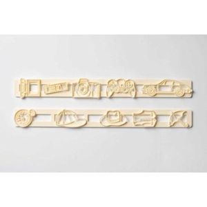Liniaal uitsteker / tappit - set van 2 - man accessoires - FMM