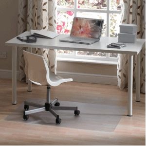 Vloerbeschermer / Bureaustoelmat PVC - Voor harde vloeren - 90x120cm