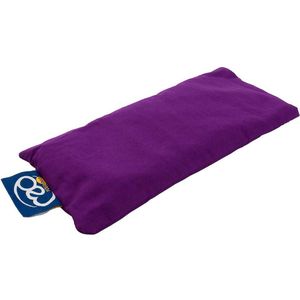 Yoga-Mad Oogkussen | 100% biologisch katoen | Lavendel & lijnzaad gevuld yogakussen | Stressverlichtende oogtas voor aromatherapie, ontspanning en vermoeide ogen..