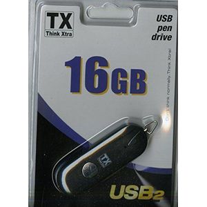 Memoria 16 Gb Black Usb 2.0
