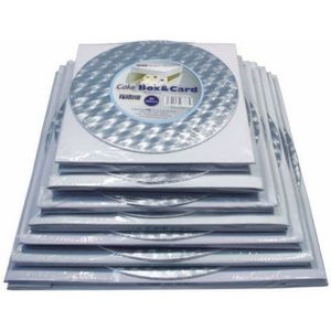 PME BCR869 ronde bodem en taartdoos, kunststof, wit, 30 x 30 x 15,2 cm