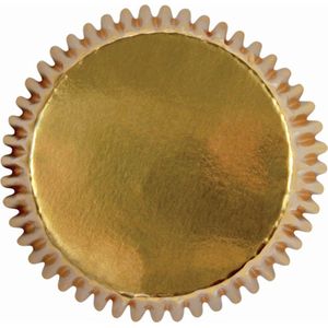 PME BC717 Gouden bakvormen voor cupcakes, mini-formaat, 45 stuks
