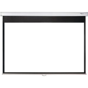 Optoma PMG+ - Projectiescherm - aan het plafond monteerbaar monteerbaar aan muur - 123 inch (312 cm) - 16:10 - Matte White