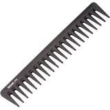 Label.m - Anti Static Detangling Comb - Haarborstel - Zwart - Koolstofvezel