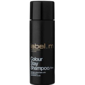 Label.M Colour Stay Shampoo-60 ml -  vrouwen - Voor Gekleurd haar