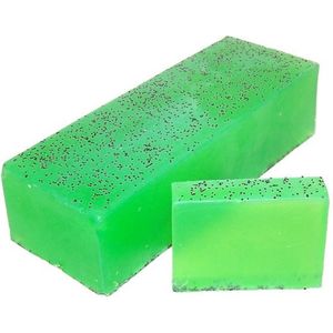 Handgemaakt Natuurlijke Zeep Bar - Tea Tree & Verse Munt - Douchemiddel - Handzeep - 1.3kg