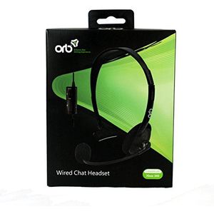 ORB Wired Headset Black XBOX 360