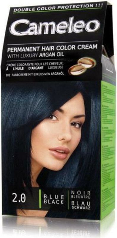 Cameleo Haarverf Blauw Zwart Kleuring