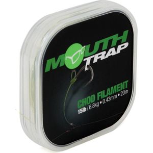 Korda Mouth Trap Chod Filament (20m) Maat : 15lb - 0.43mm - 6.8kg