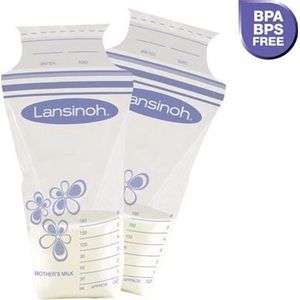 Lansinoh - Bewaarzakjes Borstvoeding - 25 stuks