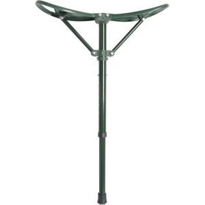 Supaseat - Observer - Wandelstok - Zwart - Lichtgewicht Aluminium met Zitje