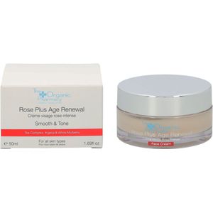 The Organic Pharmacy Rose Plus Age Renewal Face Cream 50 ml