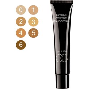 Organic Glam Luminous Antioxidant Foundation 6 (U) 40 ml