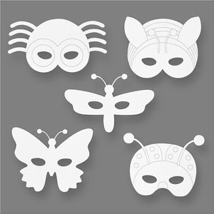Insectenmaskers Karton, 16st.
