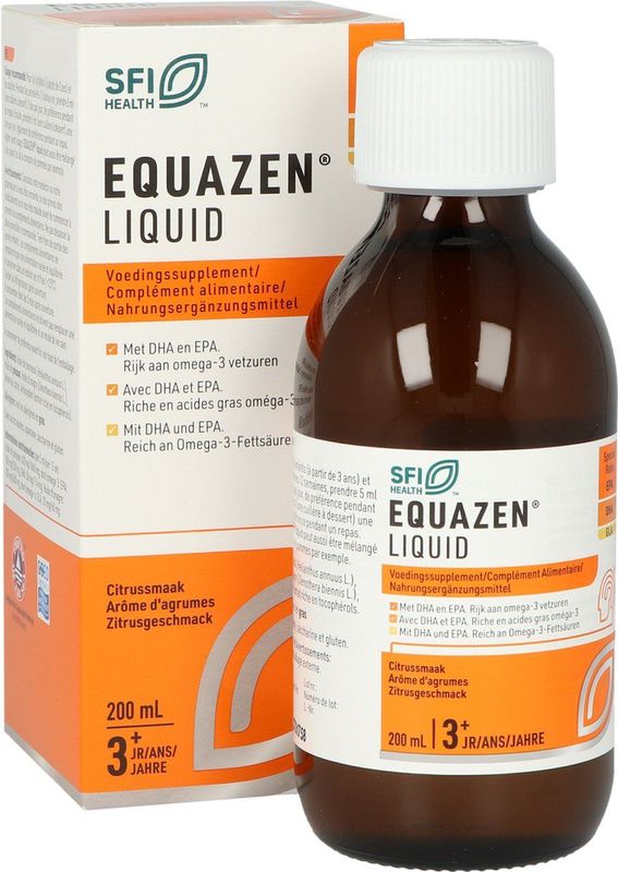 SFI Health Equazen liquid - 200 milliliter - Vetzurenpreparaat