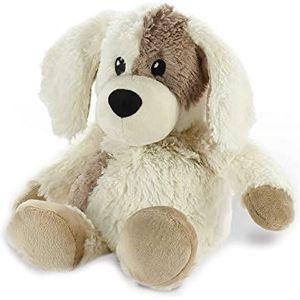 Warmies Knuffel Puppy Magnetron Tarwezak met Franse Lavendelgeur, Warm of Koud Verzwaarde Knuffel voor Ontspanning en Warme Verlichting, Geschikt voor Volwassenen en Kinderen