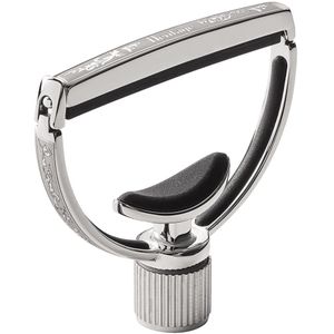 G7th - Heritage Capodastro - Style 3 Wide - Voor Akoestische Gitaar - Chrome