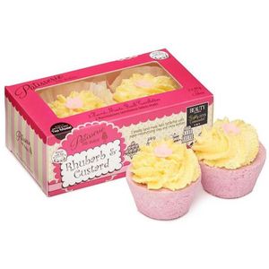 Patisserie De Bain Rhubarb & Custard Bath Tartlettes 90 g 2 stk.
