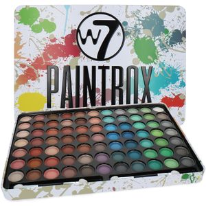 W7 - Paintbox - Oogschaduwpalette - 77 Tinten - Matte en Glanzende Finish