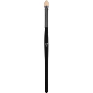 W7 - Smudger Brush - Oogmake-up Kwast - Zwart - Synthetisch Haar