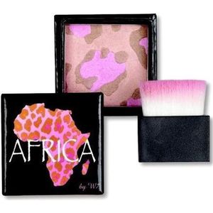 w7 Africa blush - bruiningspoeder met kwast, 1 x 8 g