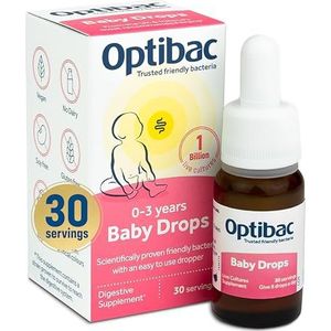 OptiBac For Your Baby, 30 Dagen Voorraad Vloeibare Druppels