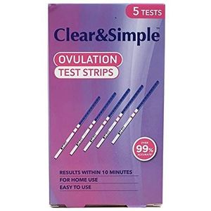 Clear & Simple - Ovulatieteststrips - 5 stuks