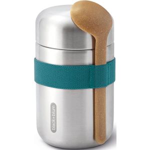Black+Blum RVS Thermos Voedselcontainer 400ml Blauw