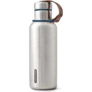 black+blum Isolierflasche "Insulated Bottle", Edelstahl, Tragschlaufe aus Kunstleder, 500 ml