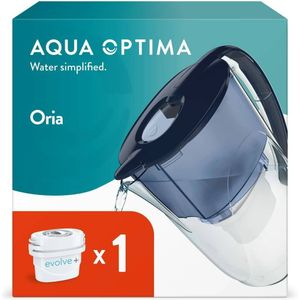 Kruik met Filter Aqua Optima Oria 2,8 L Blauw