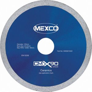 Mexco Ceramic diamantschijf tegels 125mm