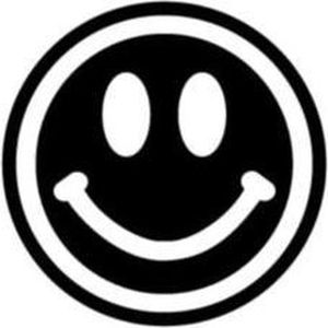 Asbri Golf Ball Stamper Smiley Black - golfbalstempel