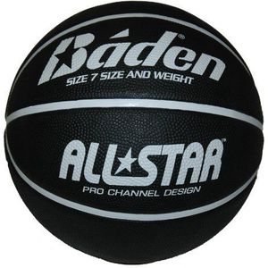 Baden All Star Uniseks basketbal zwart/wit maat 7