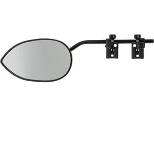 Milenco - Aero 3 - Caravanspiegel - Vlak Glas - Zwart - 2 Stuks