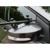 Milenco Aero 3 XL Caravanspiegel - Bol glas 2 stuks