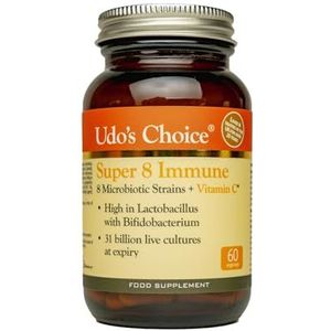 Udos Choice Super 8 Probiotic, 60 vegecaps