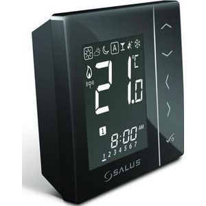 VS20BRF Digitaler Funk Thermostat Gehäusefarbe schwarz 112622 - Salus