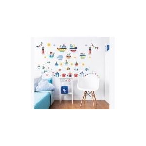 Muurstickers Nautical - Vinyl - Herbruikbaar