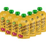7x Ella's Kitchen Knijpzakje 4+ m Banaan Appel 120 gr