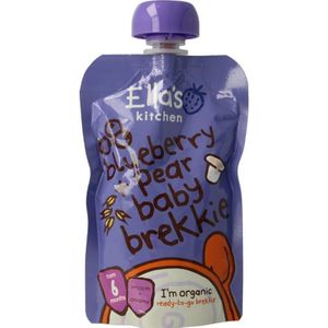 Ella's Kitchen Baby bosbessen ontbijtje 6+ maanden 100 gram