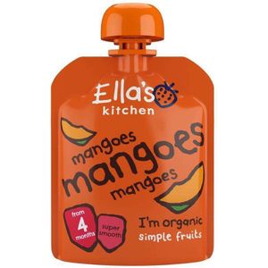 Ella's Kitchen Knijpzakje 4+ m Mango 70 gr