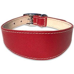 BBD Grey Hound Deluxe Halsband, rood