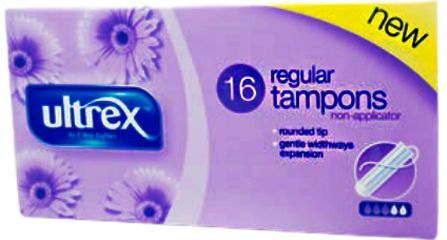 Ultrex - Tampons - Regular - Inhoud 16 Stuks
