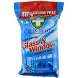 Green Shield Glas- & Raamreinigingsdoekjes 70 stuks