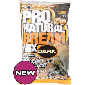 Bait-Tech Pro Natural Bream Dark 1.5kg | Lokvoer