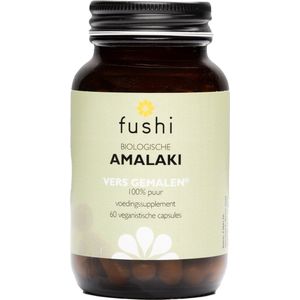 Fushi Wellbeing - Biologische Amalaki - Voedingssupplement - 60 capsules - Vegan - Plasticvrij
