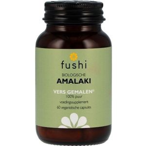 Fushi Wellbeing - Biologische Amalaki - Voedingssupplement - 60 capsules - Vegan - Plasticvrij
