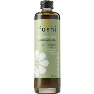 Fushi - Avocado Olie - 100% Biologisch - Koudgeperst - 100ml